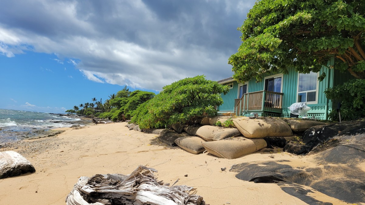 Beachside home